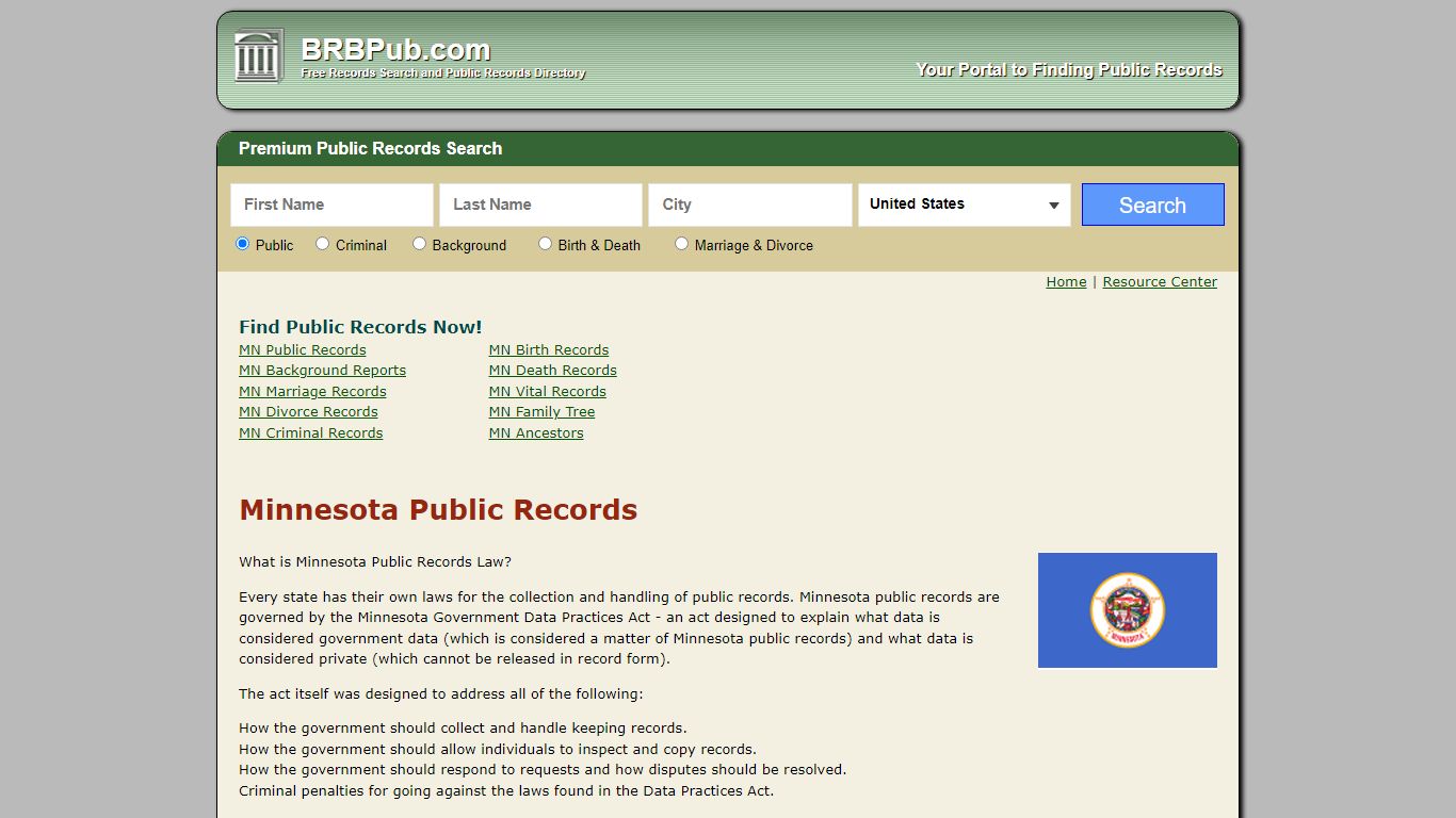 Free Minnesota Public Records | Search Criminal and Civil Court Records ...